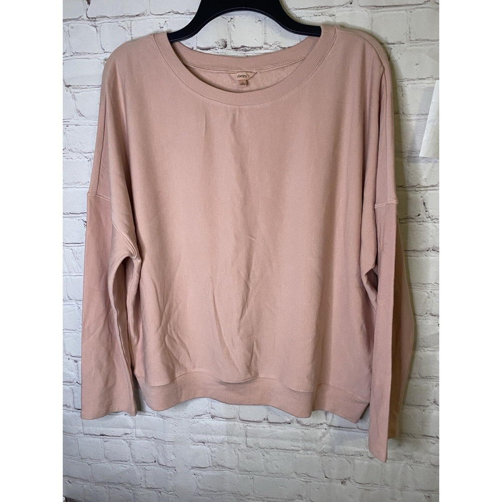 Eberjay Long Sleeve Pullover Sweater Women's Size Large Pink Casual